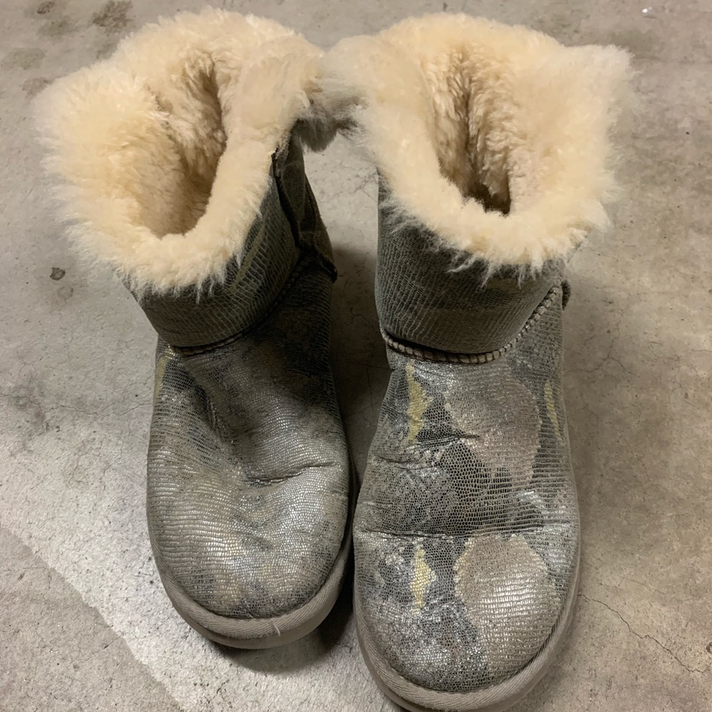 Women Ugg Boots - Mini Bailey Bow Boots SN 1005534